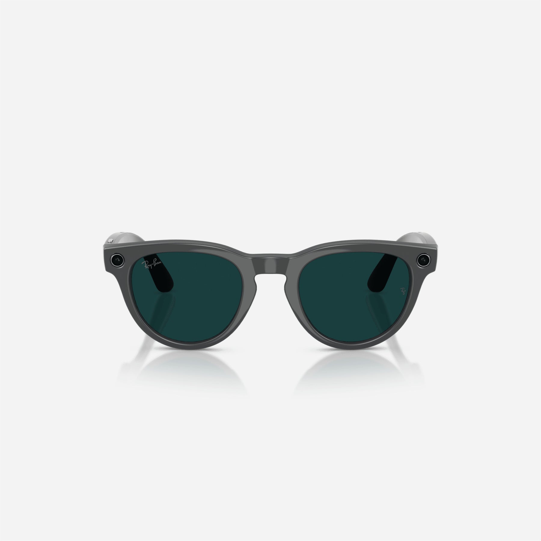 Ray-Ban Meta Headliner Shiny Asteroid Grey Frame Clear-Emerald Lens Transition - Gen 2