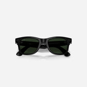 Ray-Ban Meta Wayfarer Shiny Black Frame Clear-Graphite Green Lens Transition - Gen 2