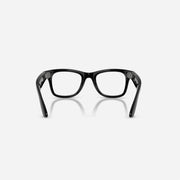 Ray-Ban Meta Wayfarer Shiny Black Frame Clear-Graphite Green Lens Transition - Gen 2