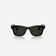 Ray-Ban Meta Wayfarer Shiny Black Frame Clear-Graphite Green Lens Transition - Gen 2