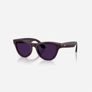 Ray-Ban Meta Skyler Shiny Mystic Violet Frame Clear Amethyst Lens Transition - Gen 2
