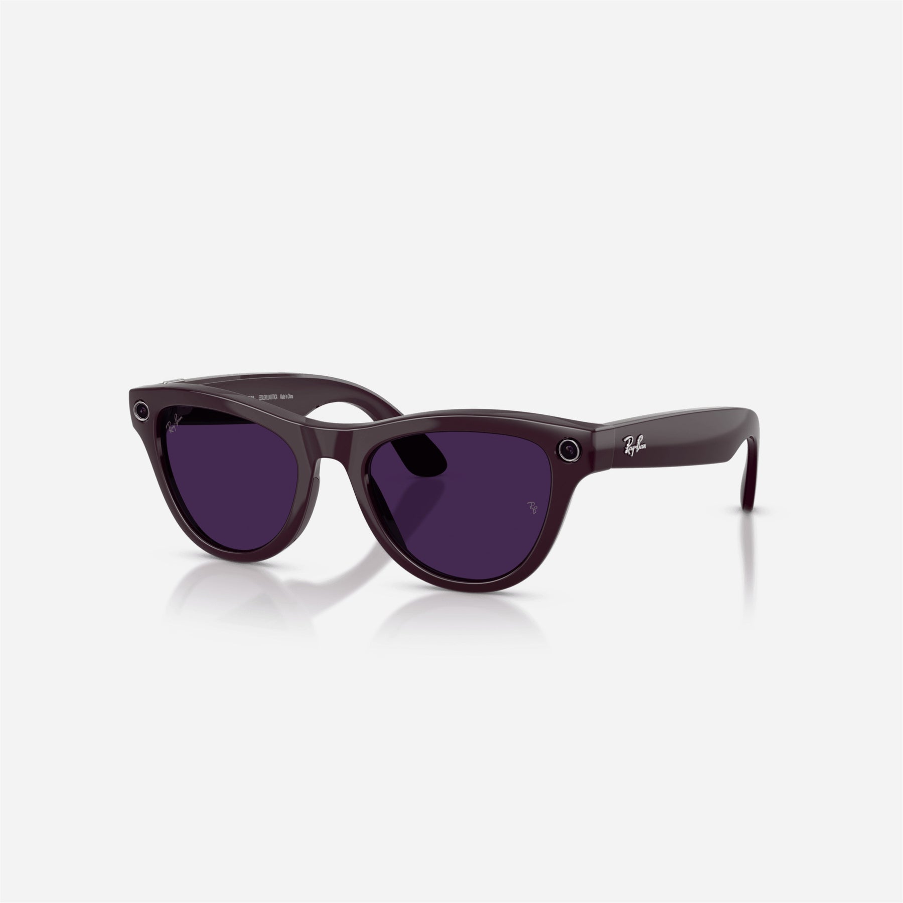 Ray-Ban Meta Skyler Shiny Mystic Violet Frame Clear Amethyst Lens Transition - Gen 2