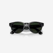 Ray-Ban Meta Headliner Shiny Black Frame Clear-Graphite Green Lens Transition - Gen 2