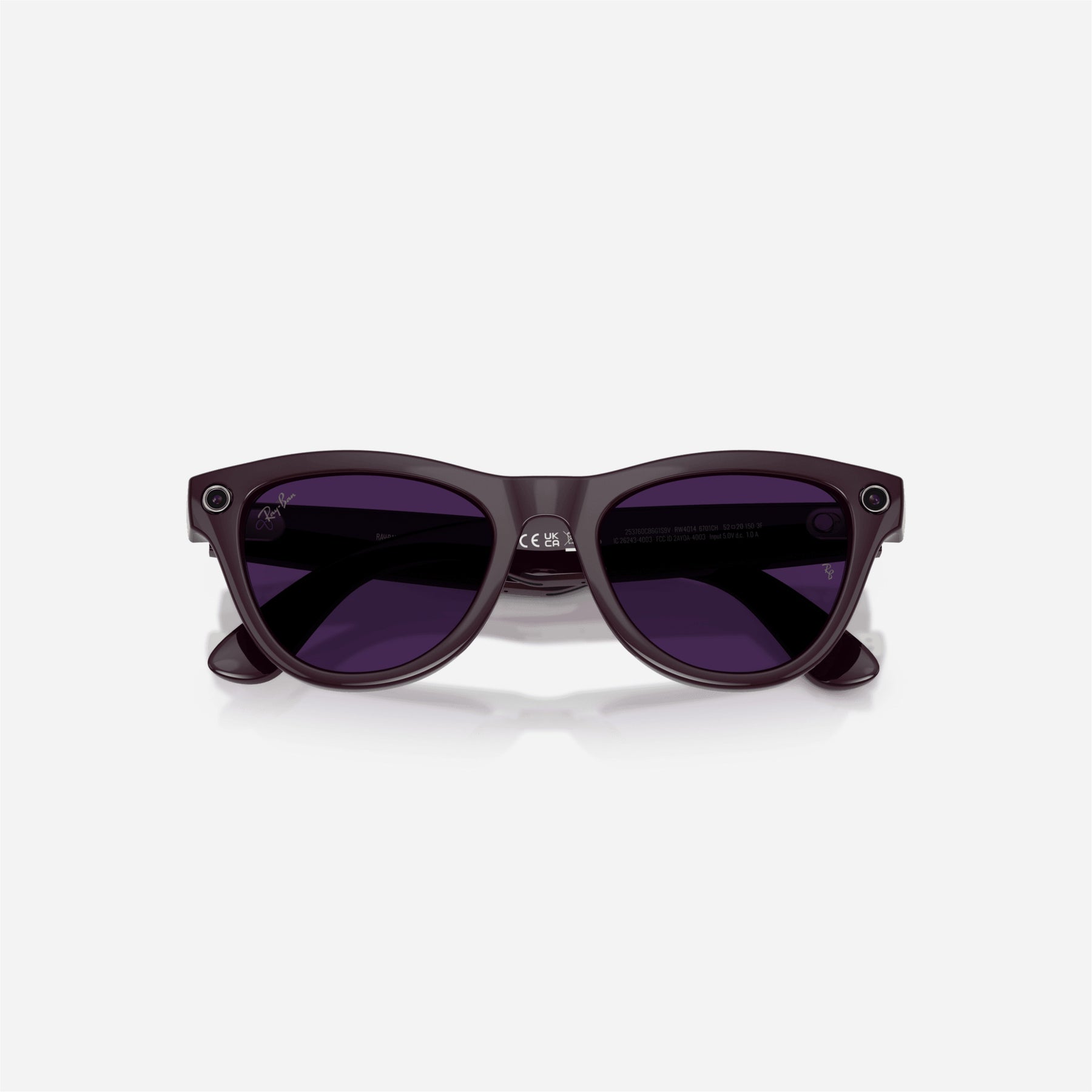 Ray-Ban Meta Skyler Shiny Mystic Violet Frame Clear Amethyst Lens Transition - Gen 2