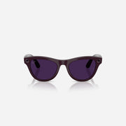 Ray-Ban Meta Skyler Shiny Mystic Violet Frame Clear Amethyst Lens Transition - Gen 2