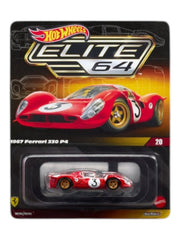 Ferrari Hotwheels elite 64 1967 ferrari 330 p4 imported premium rlc 1:64 Scale (with protector)JCP47