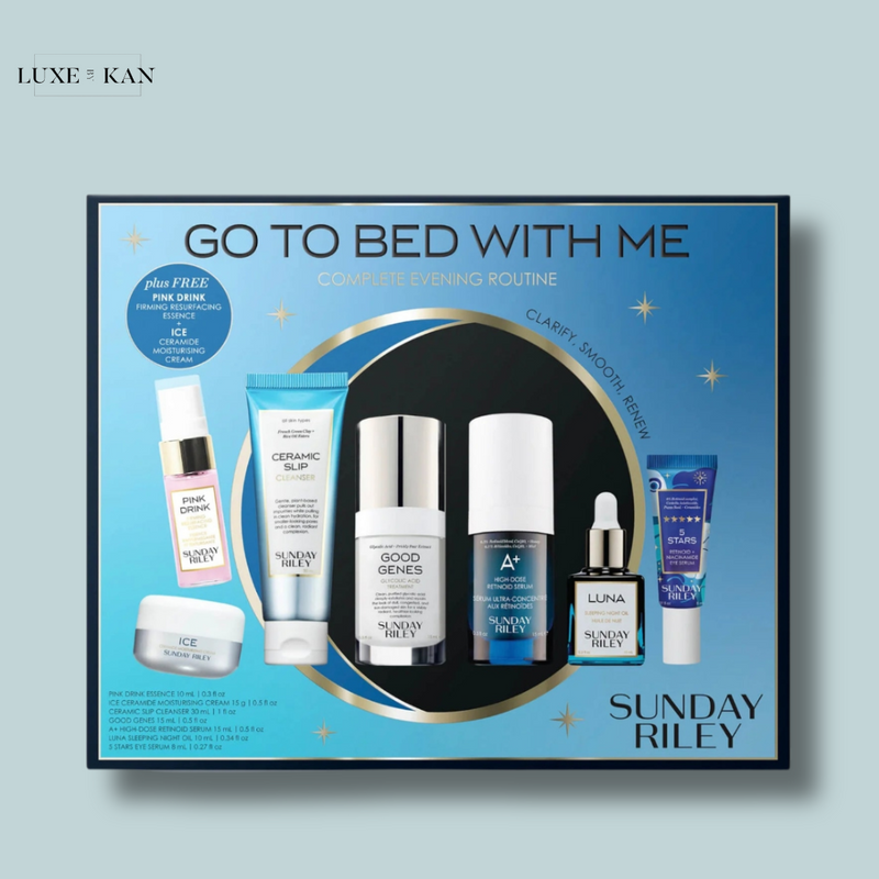 Sunday  Riley Go To Bed With  Me Complete Evening Routine