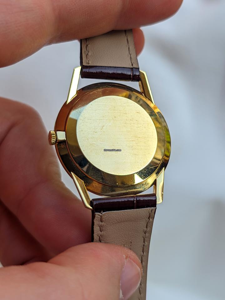 Vacheron Constantin Patrimony 6456 Gold 18kt 0.750 Jumbo Like New Overseas