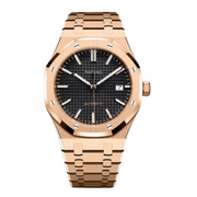 Seiko Mod Royal Oak Rose Gold