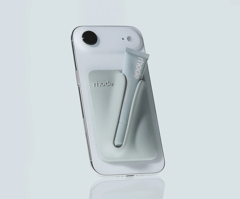 snap-on lip case Lip holder with MagSafe GREY