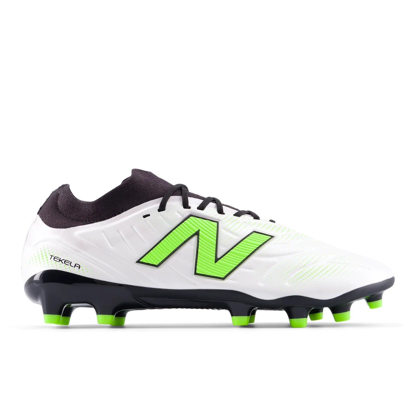 New Balance Tekela Womens Pro Low Laced Mg V5 White With Black And Pixel Green White With Black And Pixel Green