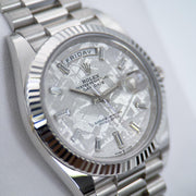 Rolex | Day-Date | 228236 | Platinum | 40 mm | Platinum | Meteorite | Automatic