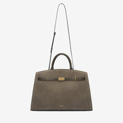 DeMellier The Hudson deep olive suede & deep olive smooth