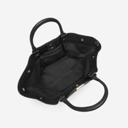 DeMellier The Midi New York black small grain