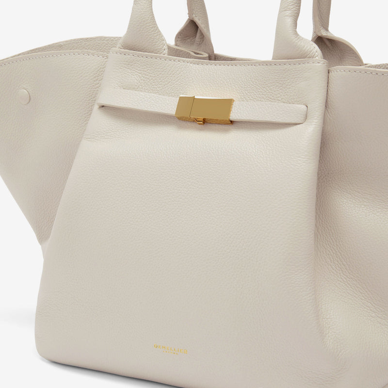 DeMellier The Midi New York off-white small grain