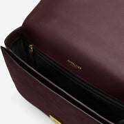 DeMellier The Vancouver burgundy suede & burgundy smooth