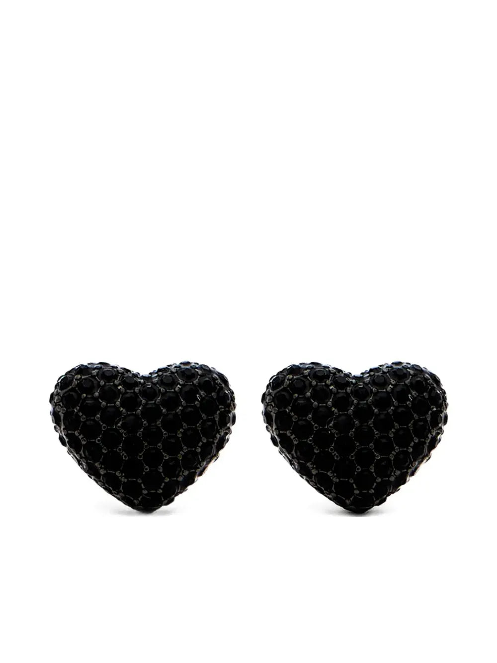 The Pavé Balloon Heart earrings
