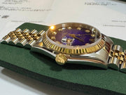 Rolex | Datejust | 16233 | Gold/Steel | 36 mm | Gold/Steel | Blue | Automatic