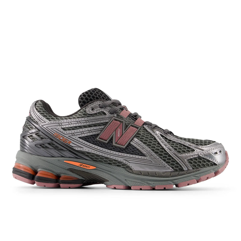 New Balance 1906R Dark Silver Metallic With Rosewood Dark Silver Metallic With Rosewood