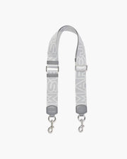 Marc Jacobs Marc Jacobs The Outline Logo Webbing Strap Wolf Grey Multi Wolf Grey Multi
