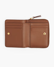 Marc Jacobs Marc Jacobs The Leather Mini Compact Wallet Argan Oil Argan Oil