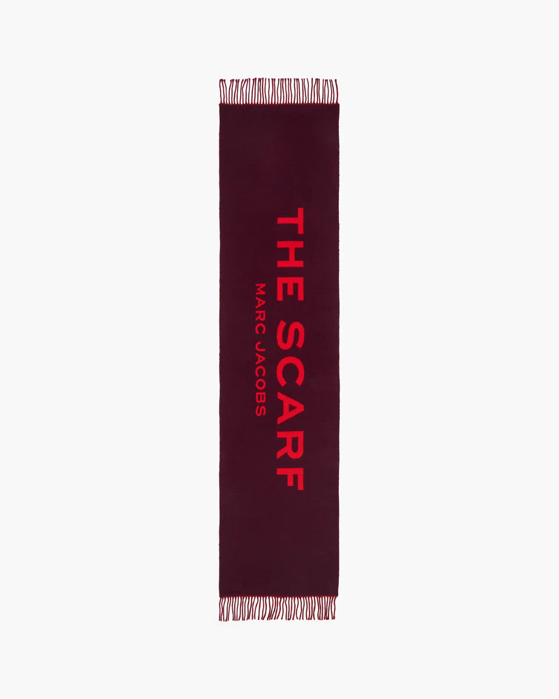 Marc Jacobs Marc Jacobs The Scarf Dark Plum Dark Plum
