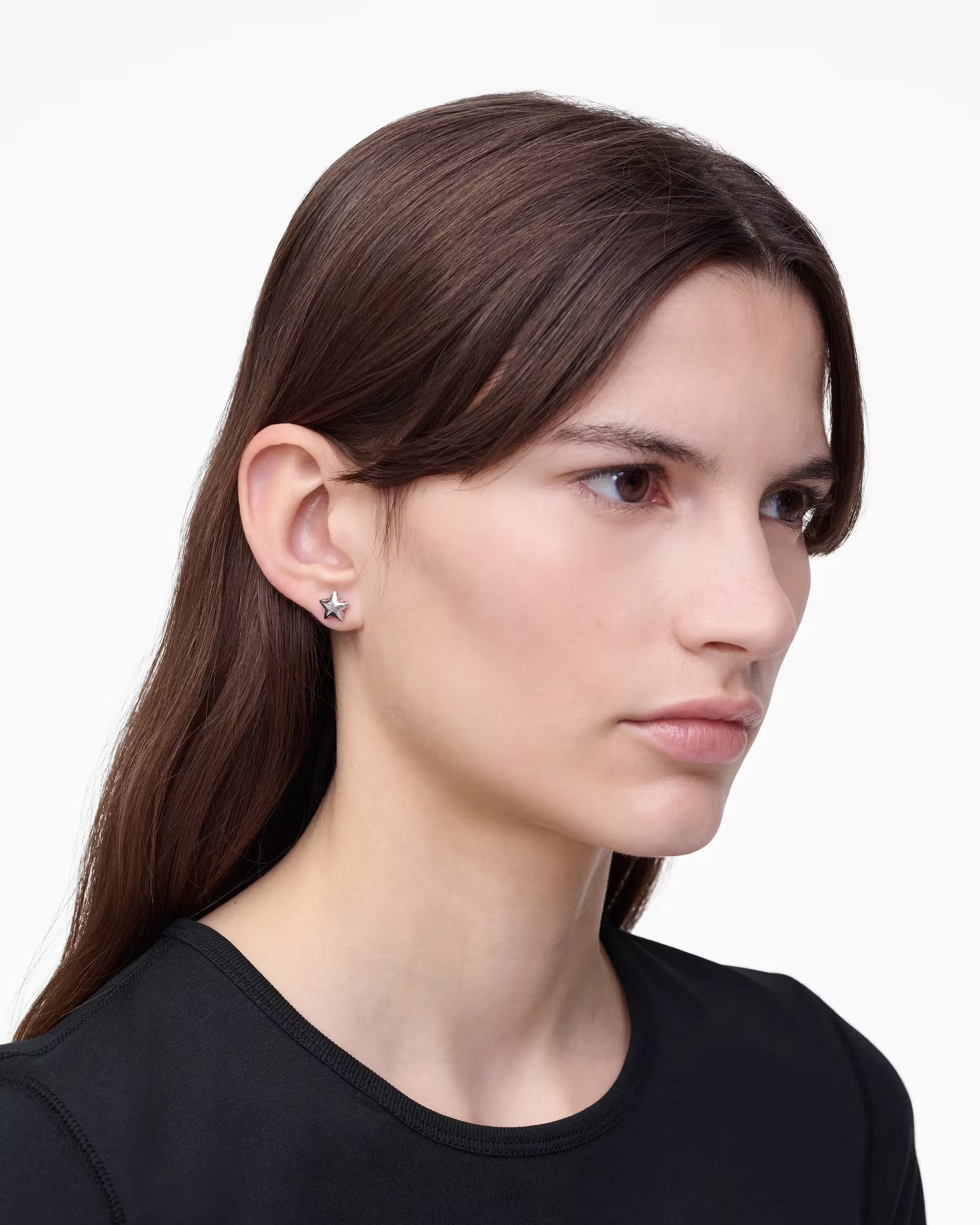 Marc Jacobs Marc Jacobs The Star Balloon Stud Earrings Light Antique Silver Light Antique Silver