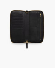 Marc Jacobs Marc Jacobs The Leather Continental Wallet Black Black
