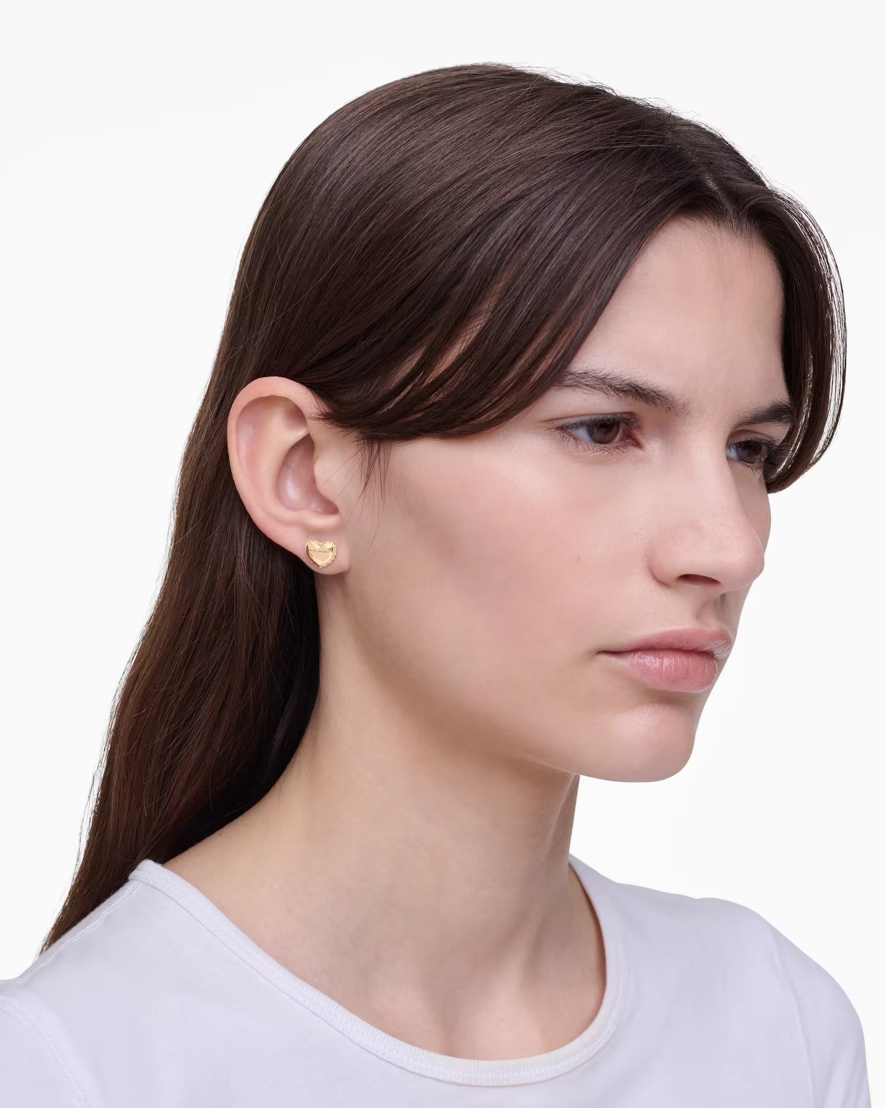 Marc Jacobs Marc Jacobs The Heart Balloon Stud Earrings Light Antique Gold Light Antique Gold