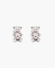 Marc Jacobs Marc Jacobs The Teddy Bear Stud Earrings Light Antique Silver Light Antique Silver