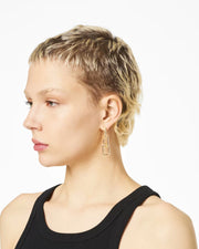 Marc Jacobs Marc Jacobs The J Marc Chain Link Earrings Gold Gold
