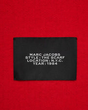 Marc Jacobs Marc Jacobs The Scarf Dark Plum Dark Plum