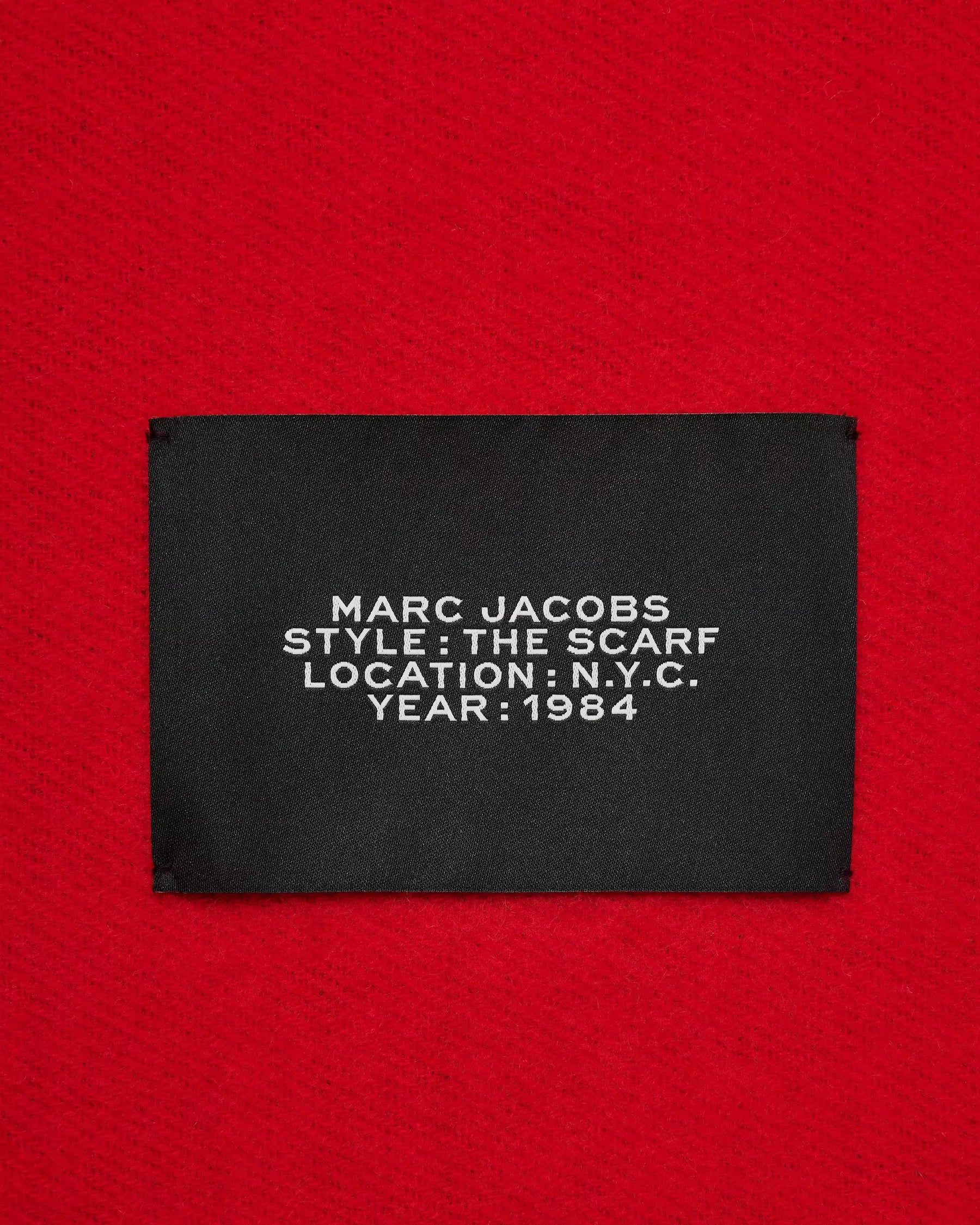 Marc Jacobs Marc Jacobs The Scarf Dark Plum Dark Plum