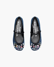 Marc Jacobs Marc Jacobs The Gem Denim Sabrina Ballerina Indigo Indigo