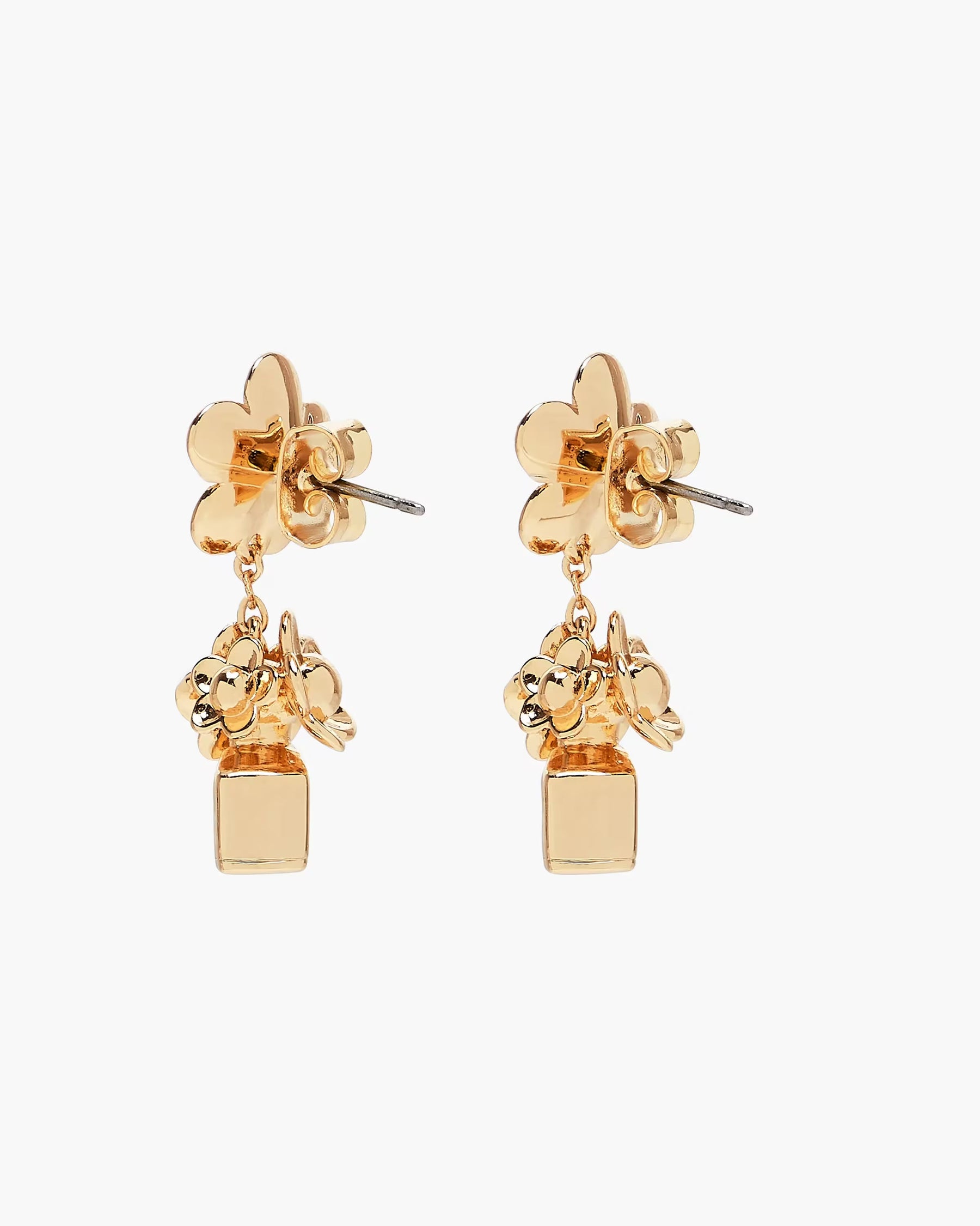 Marc Jacobs Marc Jacobs The Mini Icon Daisy Earrings Gold Gold