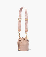 Marc Jacobs Marc Jacobs The Outline Logo Webbing Strap Rose Multi Rose Multi