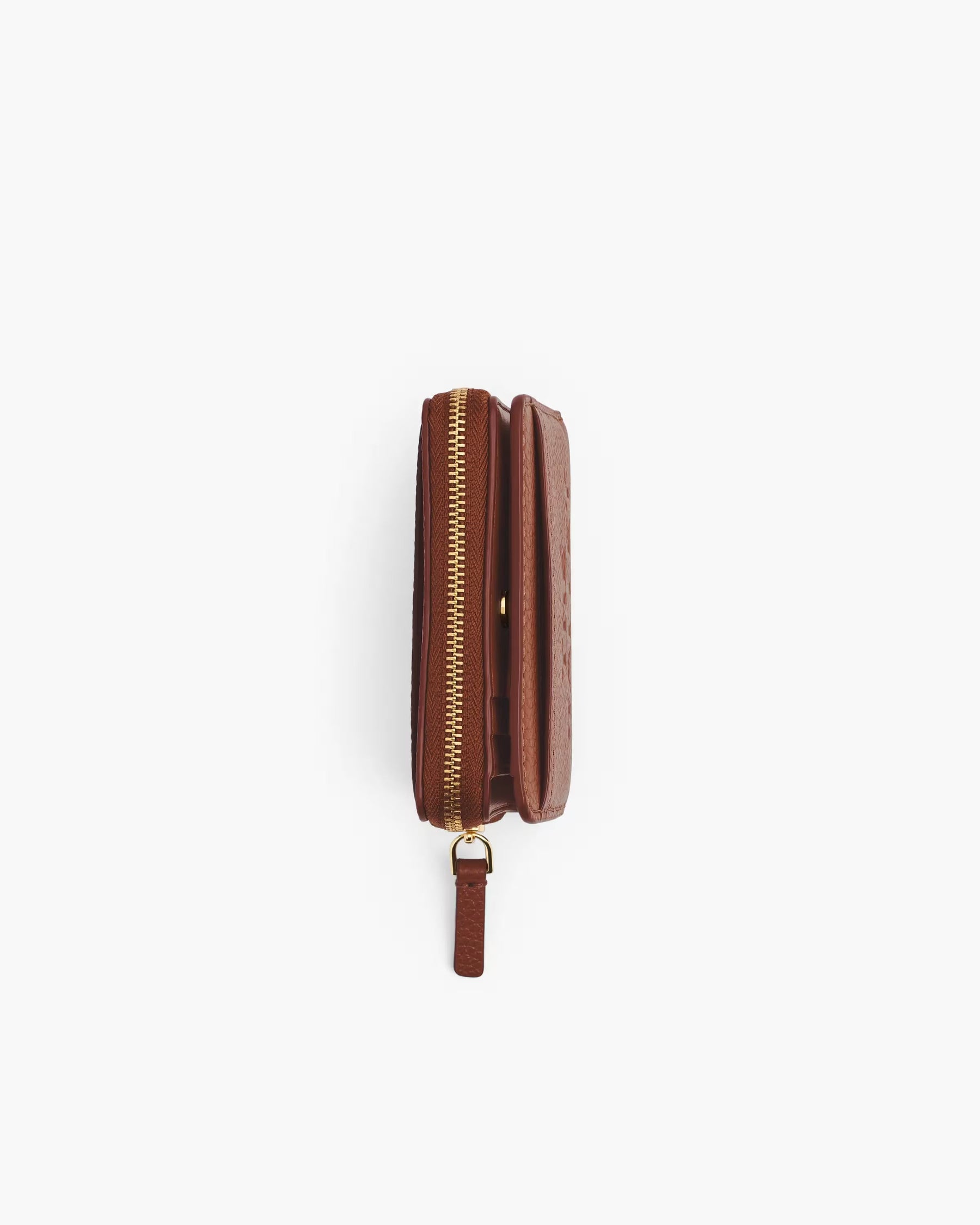 Marc Jacobs Marc Jacobs The Leather Mini Compact Wallet Argan Oil Argan Oil