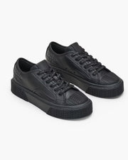 Marc Jacobs Marc Jacobs The Leather Sneaker Black Black