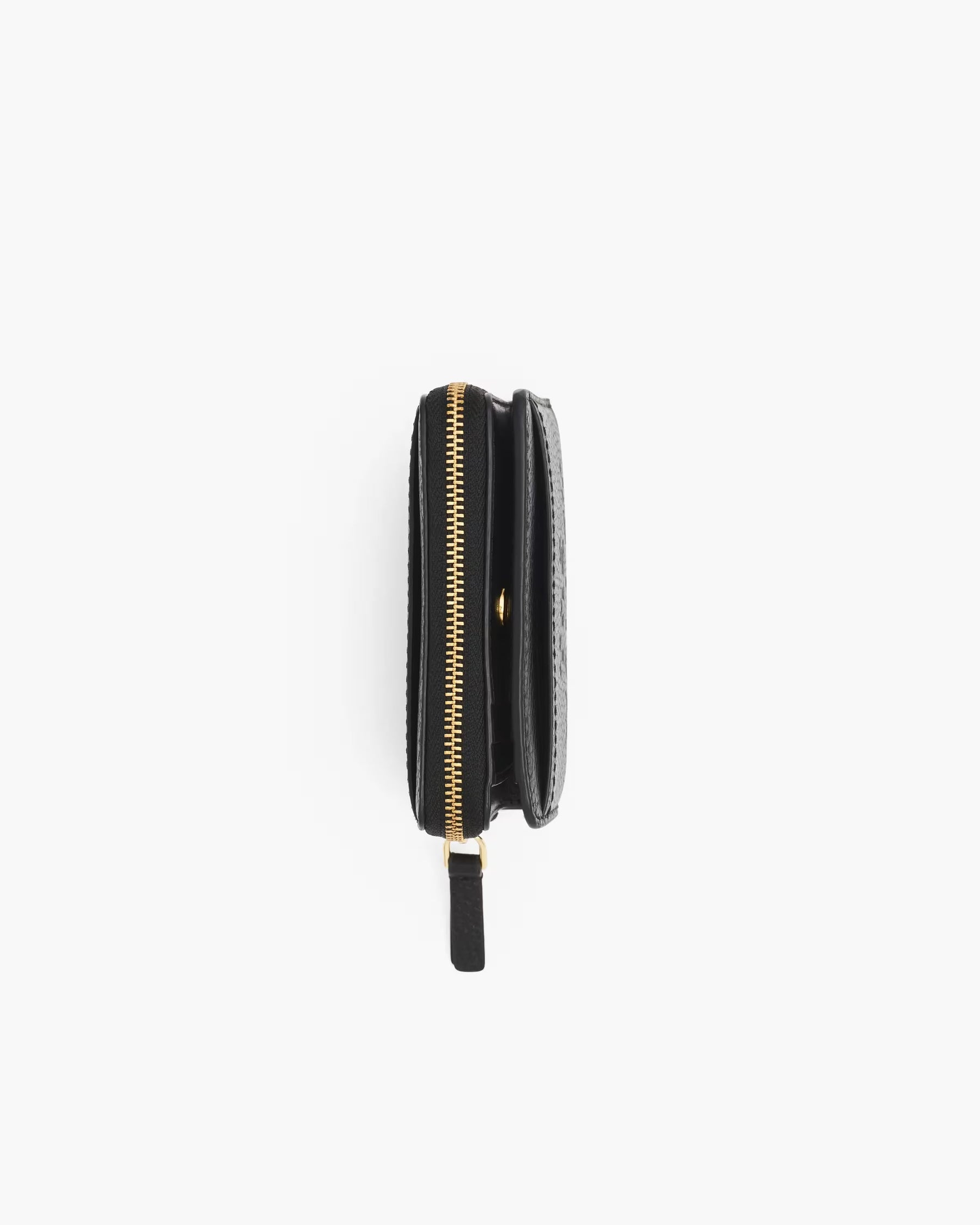 Marc Jacobs Marc Jacobs The Leather Mini Compact Wallet Black Black