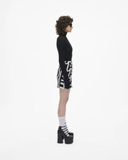 Marc Jacobs Marc Jacobs The Croc Embossed Kiki Ankle Boot Black Black