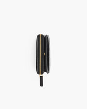 Marc Jacobs Marc Jacobs The Leather Mini Compact Wallet Black Black