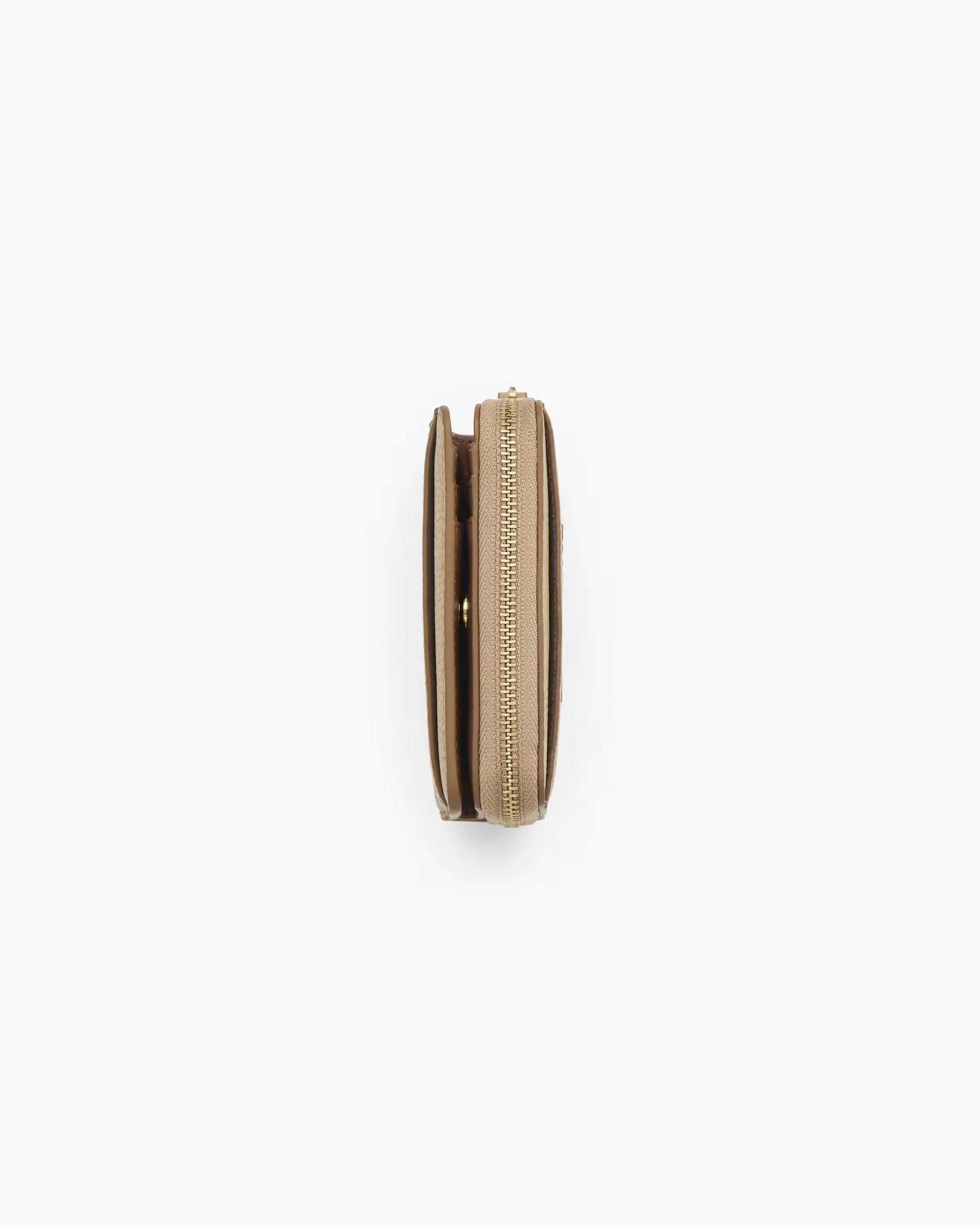 Marc Jacobs Marc Jacobs The Leather Mini Compact Wallet Camel Camel