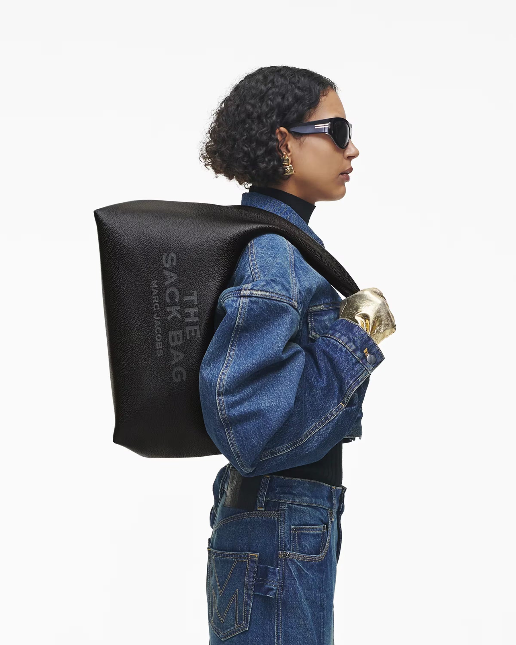 Marc Jacobs Marc Jacobs The Sack Bag Black Black