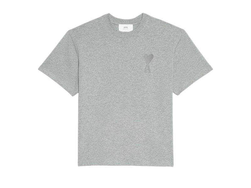 AMI de Coeur Tone-On-Tone T-Shirt Heather Heather Grey