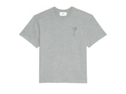 AMI de Coeur Tone-On-Tone T-Shirt Heather Heather Grey