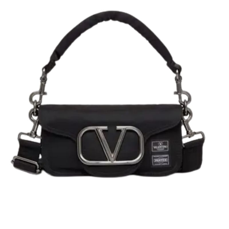 Valentino Garavani And Porter Locò (S) Black