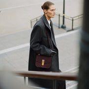 DeMellier The Vancouver burgundy suede & burgundy smooth