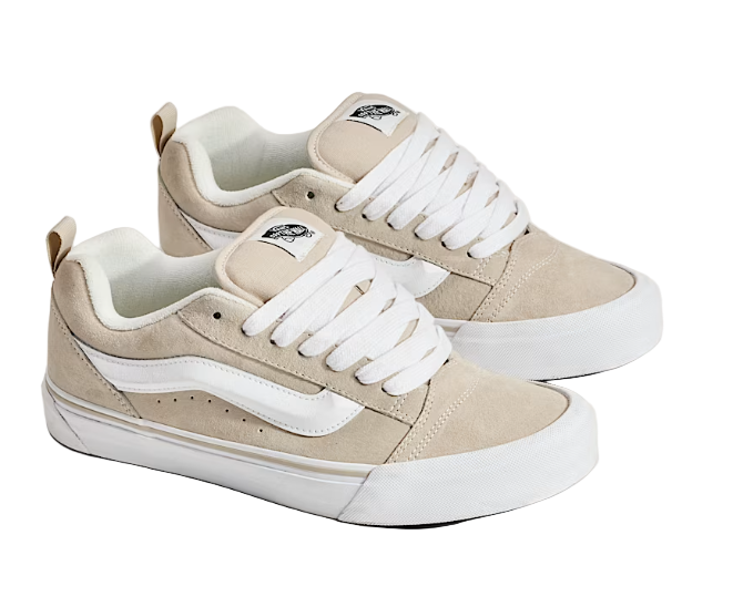 Vans Knu Skool Suede Shoe Neutral Beige