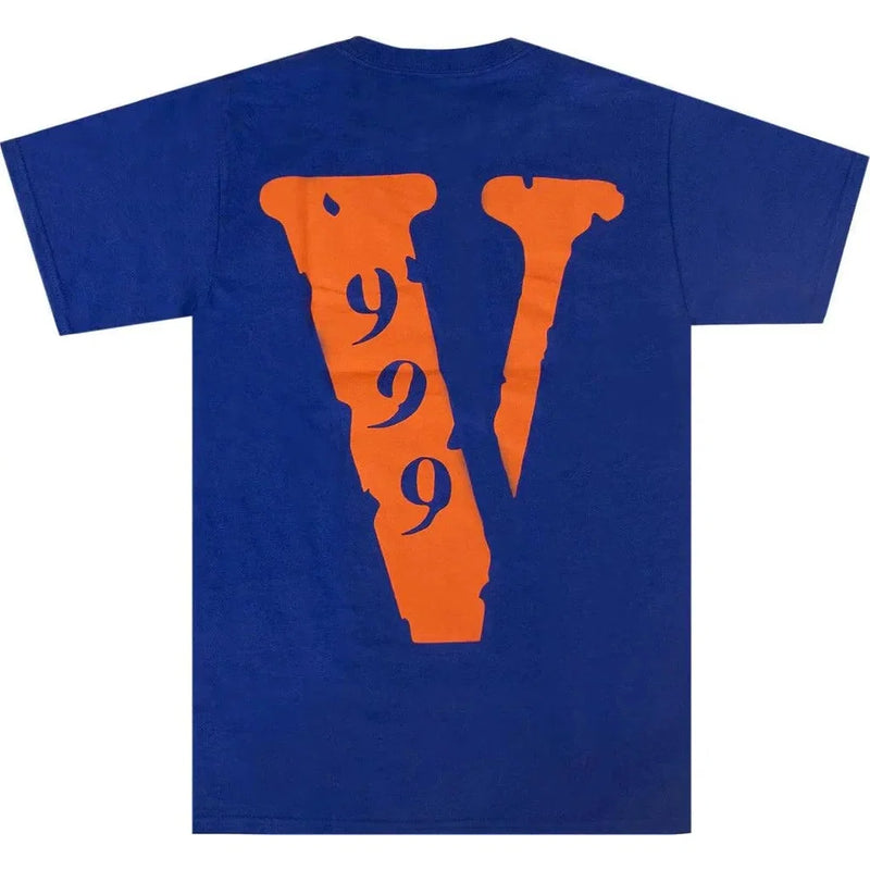 Vlone x Juice WRLD 999 Short-Sleeve T-Shirt "Blue"