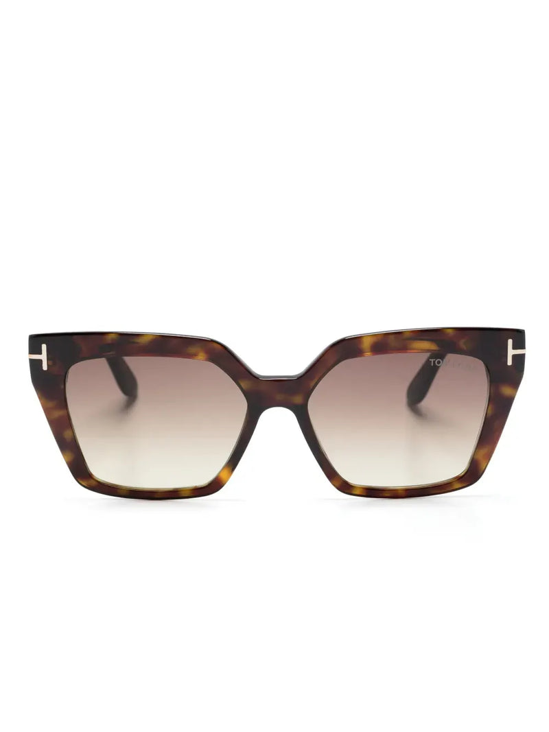 Winona rectangle-frame sunglasses